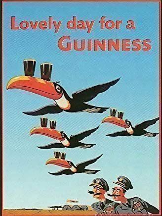 Guinness Ecriteaux: Plaque vintage Blechschild Guinness – Neuf avec emballage d'origine à Uvrier par AlpineTreasures
