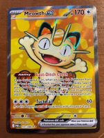 Pokemon Meowth eX (Versand gratis)