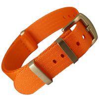 NATO Strap Seat Belt Armband 22 mm orange 8750