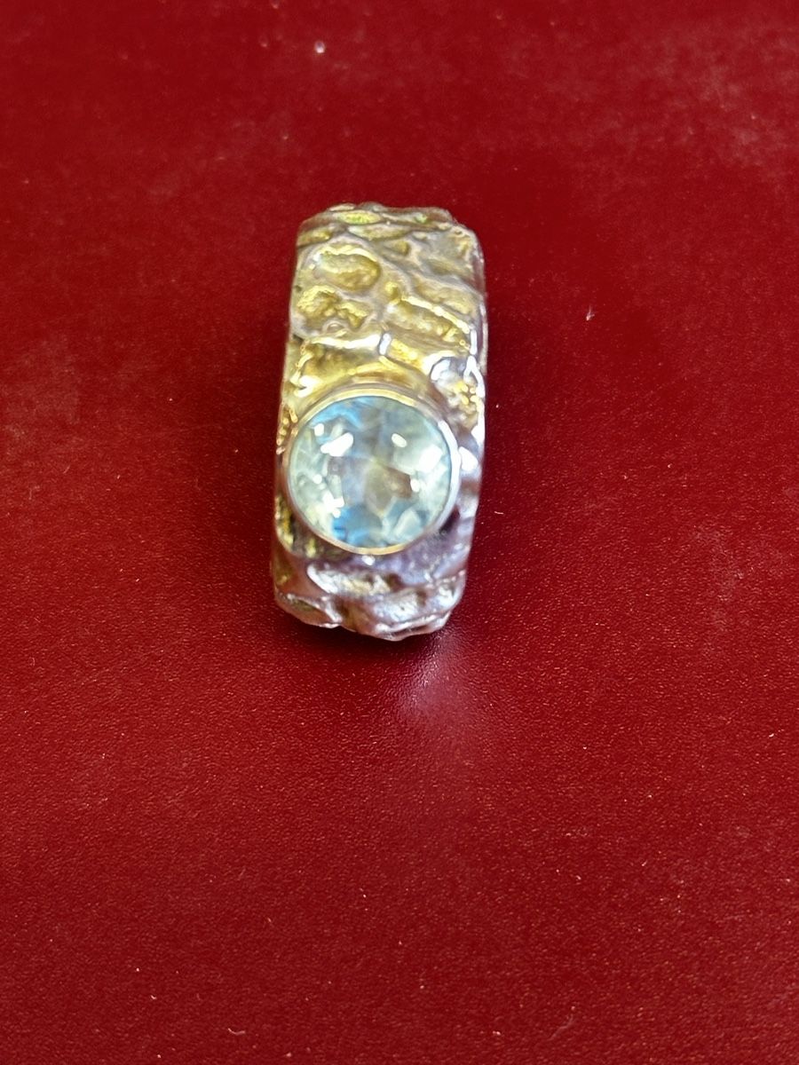 Anelli: Silberring mit Stein – Usato da Donat venduto da troja007