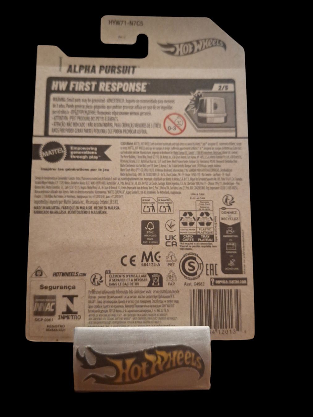 Hot Wheels Modellini d'auto: Hot Wheels HW First Response 2025 Alpha Pursuit 2/5 L – Nuovo e nell'imballaggio originale da Adlikon venduto da Mmartin0 1