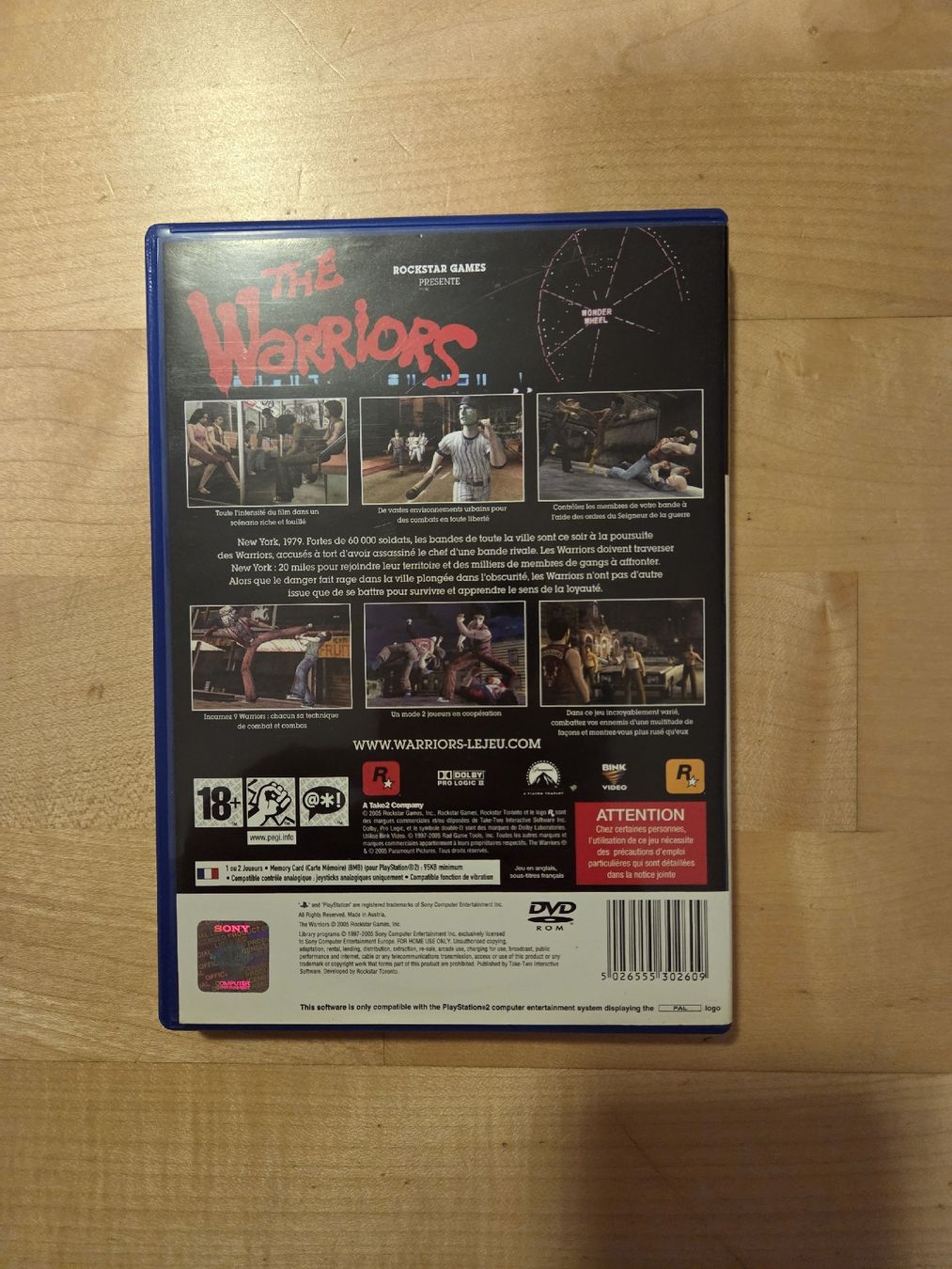 Sony Spiele: The Warriors – Gebraucht aus Granges-Paccot von mar_rs8v 1