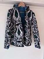 Hooded Quilted Jacket, reversible, Size S/M, unique design