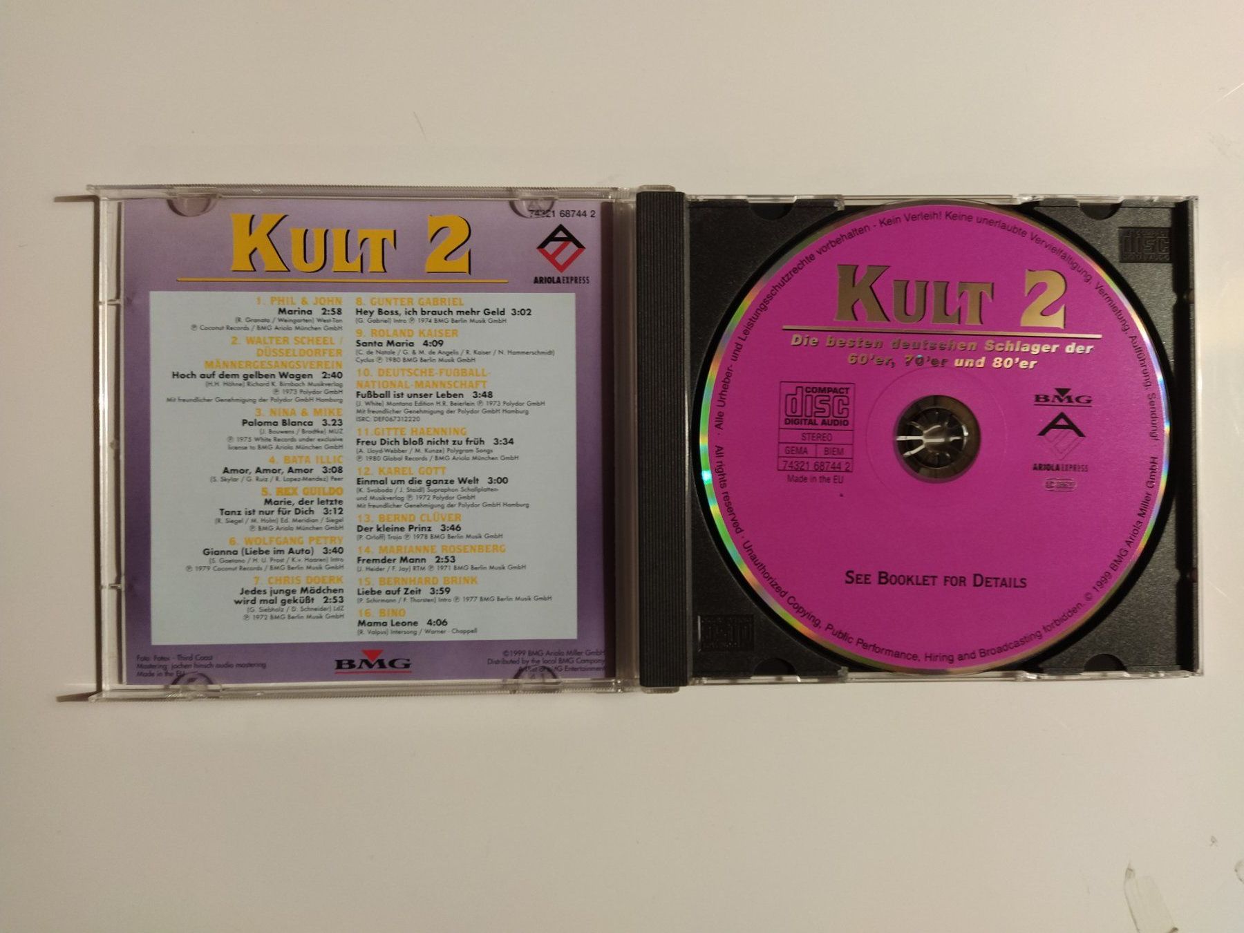 CD: Kult Schlager der 60er, 70er, 80er - CD Set – Usato da Männedorf venduto da Yoshi_87 5
