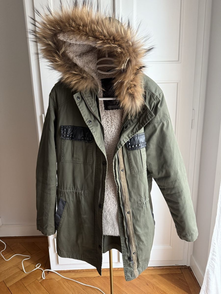 IKKS Cappotti: IKKS Coat - Real wool and fur - Size M – Usato da Genève venduto da jul_5xsn