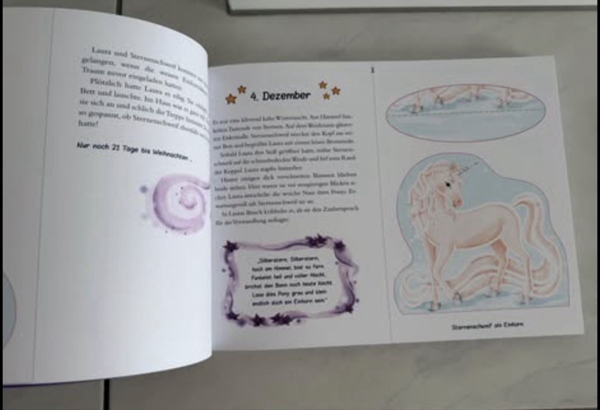 Libri: Sternenschweif Adventskalender  – Nuovo (secondo la descrizione) da Oberhasli venduto da cha_zdf9 1