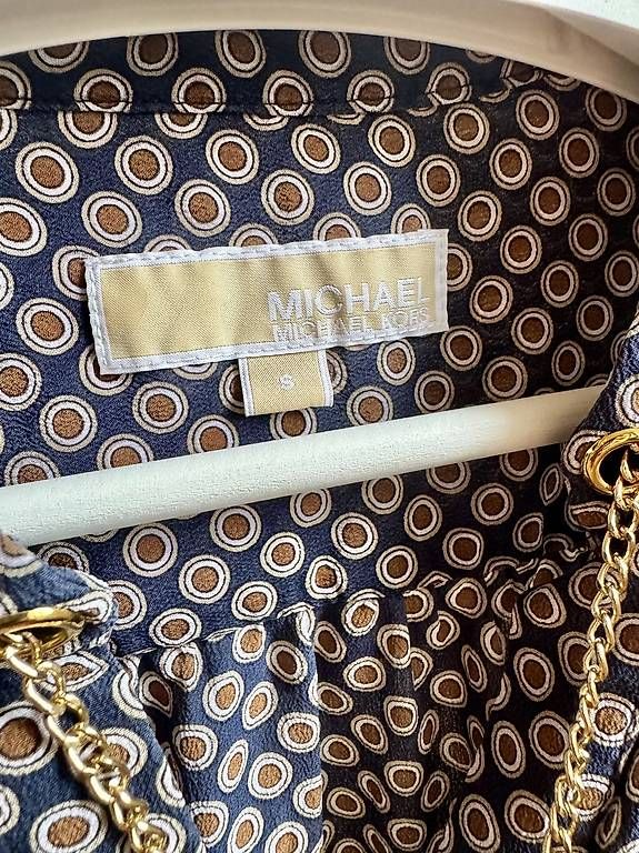Camicette: Michael Kors Bluse mit goldener Kette – Usato da Biel/Bienne venduto da l.v.ds 1