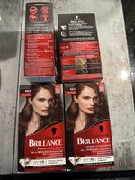 4x Schwarzkopf Brillance Naturbraun