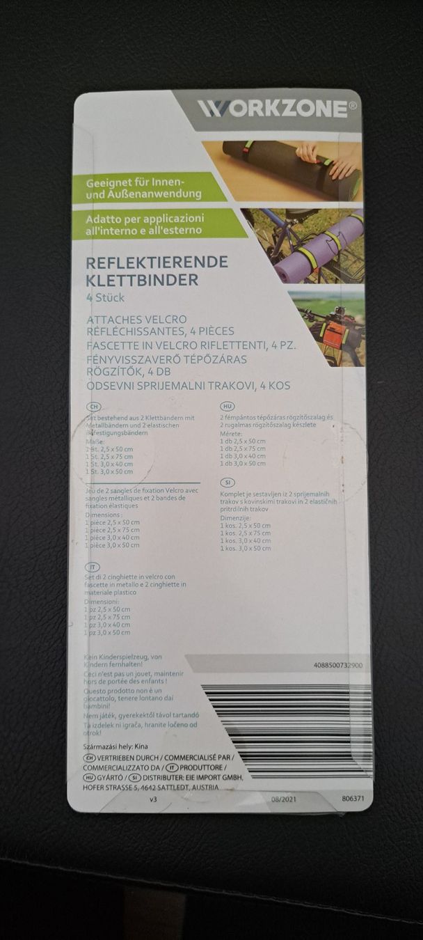 Nastri decorativi: Reflektierende Klettbänder Workzone – Nuovo e nell'imballaggio originale da Müllheim Dorf venduto da Miss_suisse 1