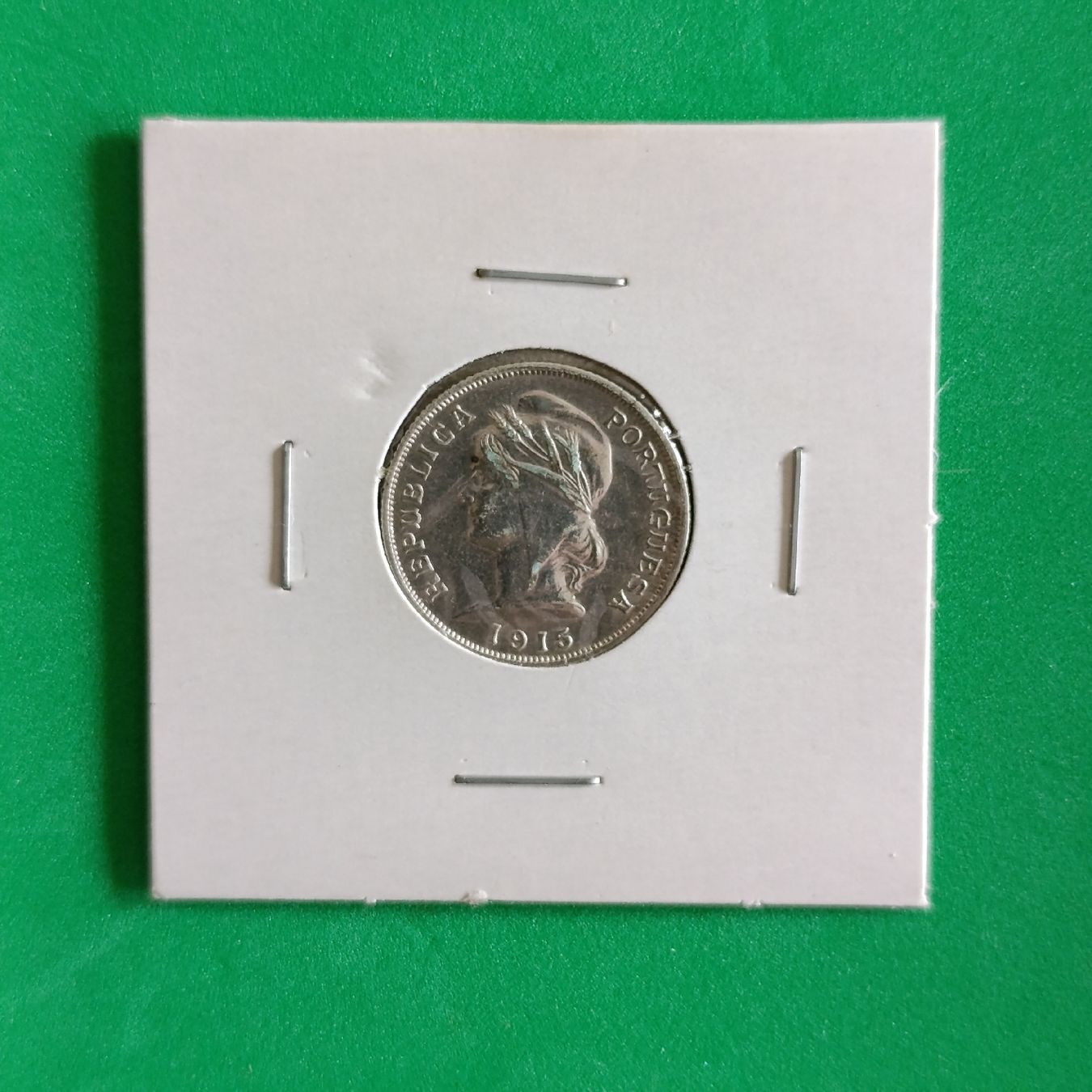 Tutti le monete: Portugal 10 centavos 1915 Prata – Usato da Sierre venduto da Carlostripa 1