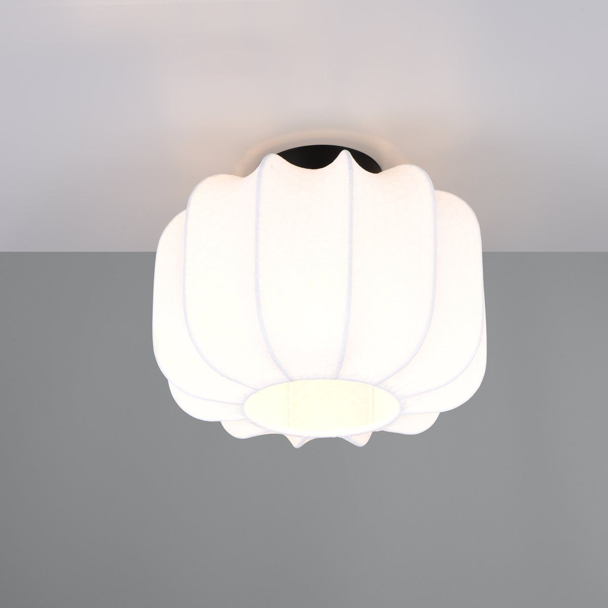 Lampadari & plafoniere: Deckenleuchte, Stoffschirm, 25 cm Ø – Nuovo (secondo la descrizione) da Kreuzlingen venduto da Smart-Light