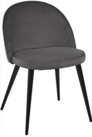 4x Conti II Polsterstühle grau - neuwertig