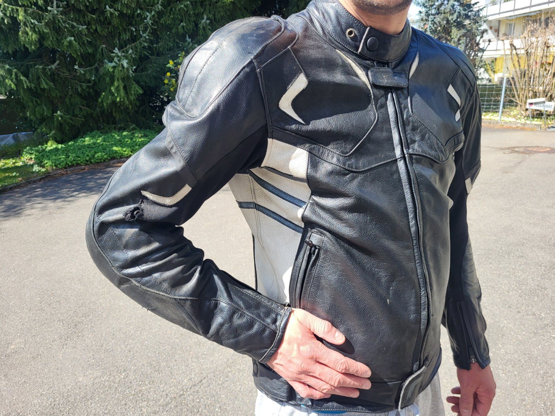 Giacche: Leather jacket IXS with inner vest for colder days – Usato da Wallisellen venduto da ire_z2yn 3