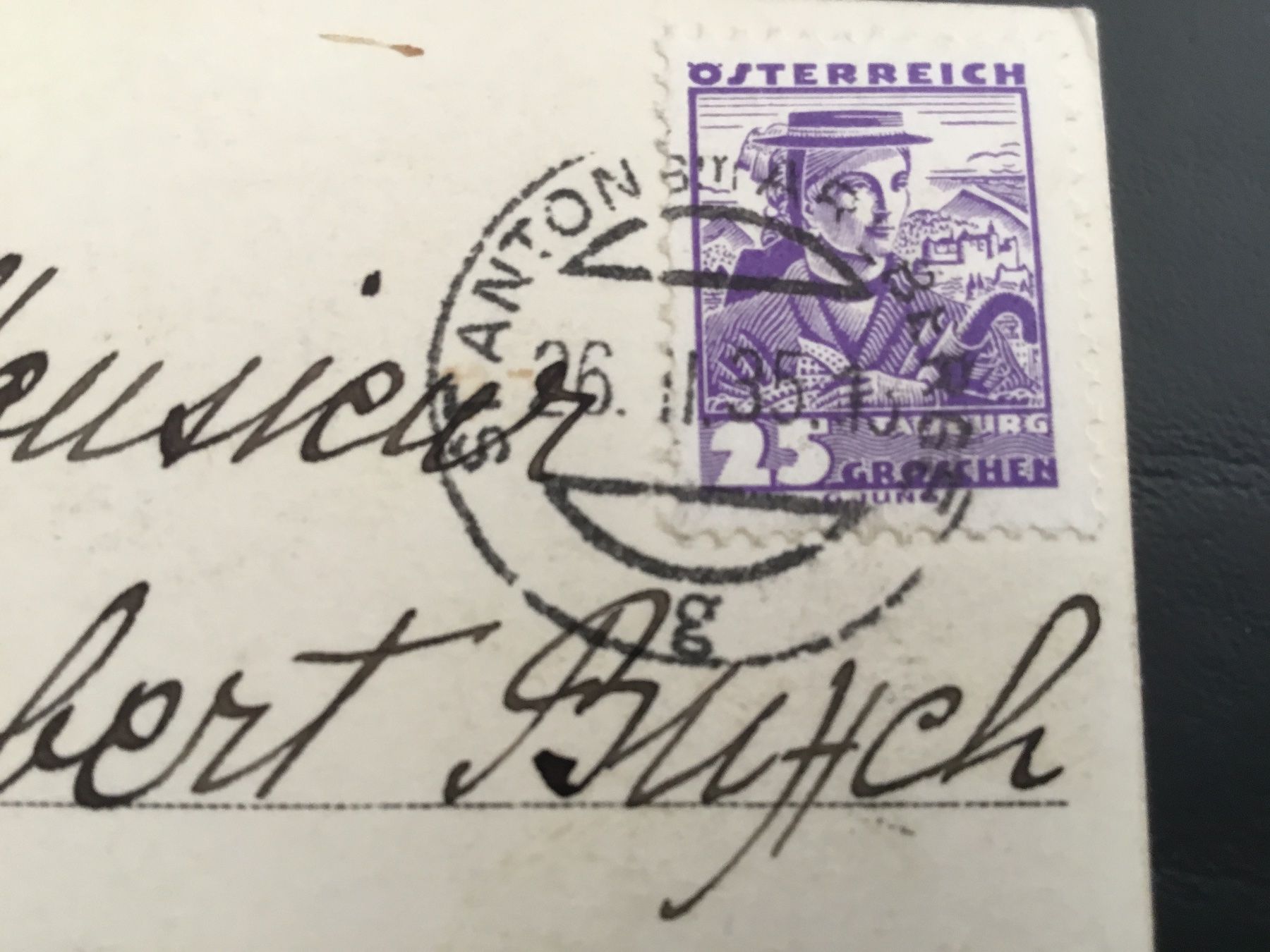 Cartoline postali: St. Anton am Arlberg – Usato da Kerzers venduto da Georges3210 2