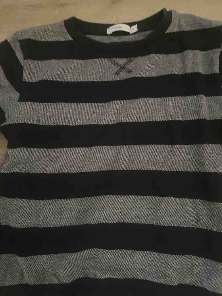 Maglioni & Felpe: Pull rayé noir et gris taille 6 ans – Nuovo (secondo la descrizione) da Chamoson venduto da Pince26 1
