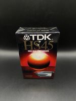 TDK HS45 VHS-C Leerkasette (45min Laufzeit) Sealed NEU