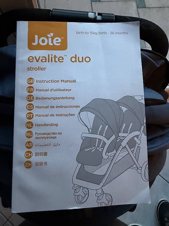 Carrozzine: Poussette double joie evalite bleue  – Usato da Chézard-St-Martin venduto da luc_q9tn 3
