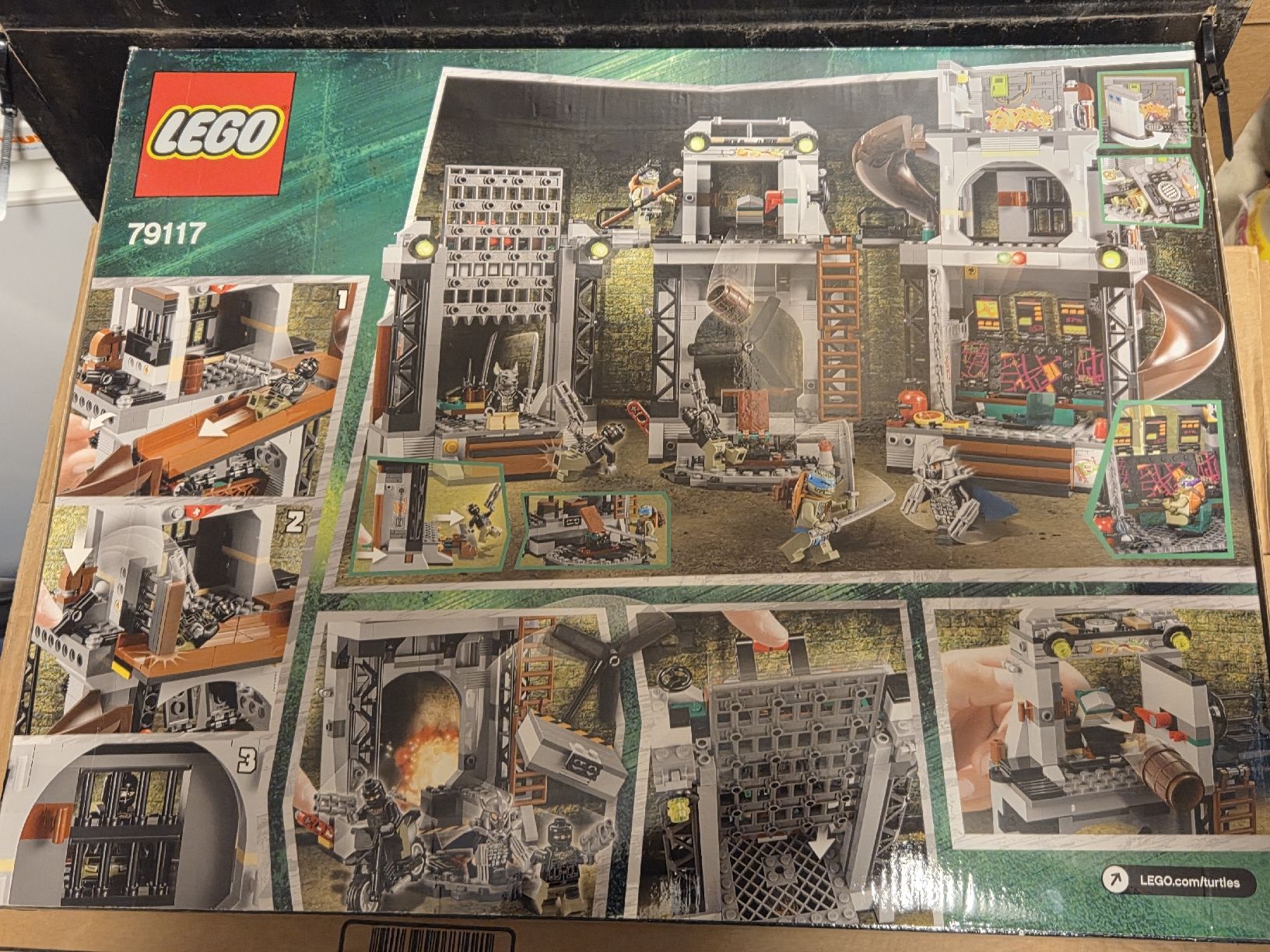 Lego Kit di costruzioni: LEGO Ninja Turtles 79117 Turtle Lair Invasion – Nuovo e nell'imballaggio originale da Dürrenäsch venduto da JFAS 1