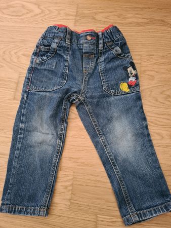 Jeans Kinder Grösse 86 Mickey Mouse 
