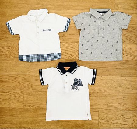 3 Polos bébé Taille 80