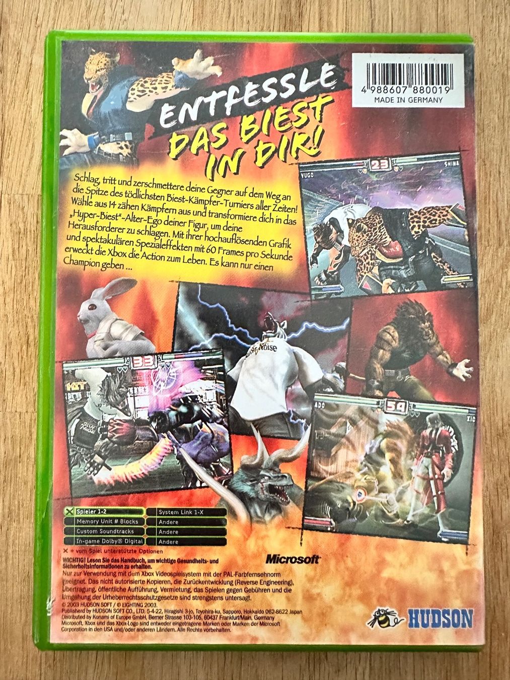 Giochi: Bloddy Roar Extreme für Xbox – Usato da Kestenholz venduto da Mad18 1