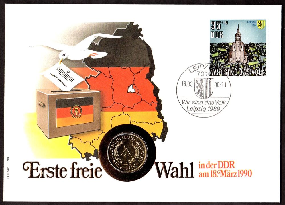 Numis, Erste Freie Wahl In Der DDR, 1990 | Kaufen Auf Ricardo