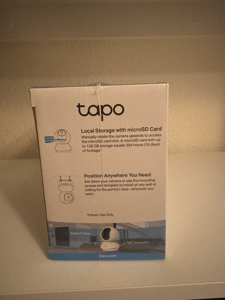 Webcams: tapo Wi-Fi Camera C200 neu – Neuf avec emballage d'origine à Winterthur par roman_the_m 2