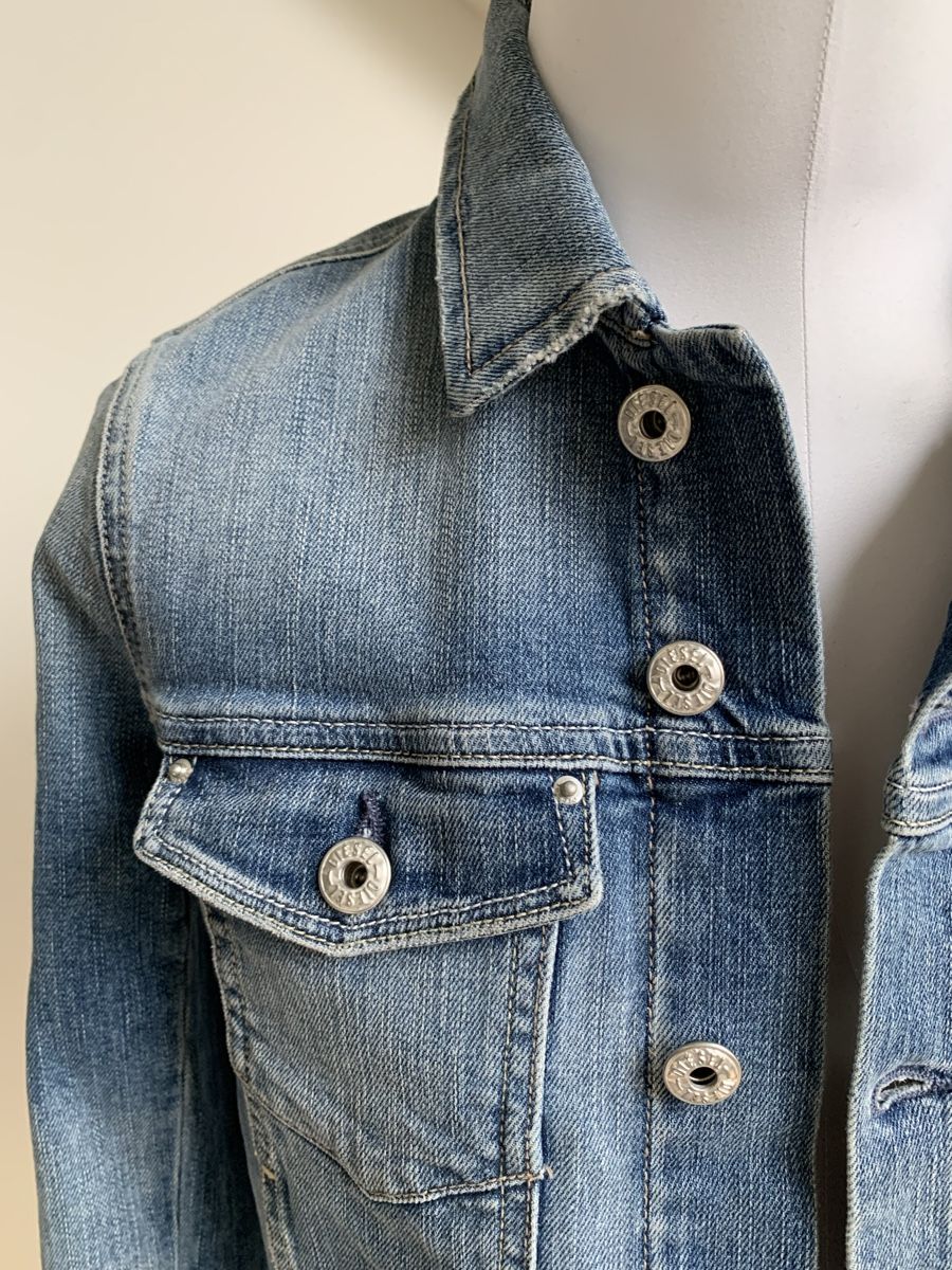 Diesel Jacken: Diesel Jeansjacke hell Gr.XS/XXS – Gebraucht aus Küsnacht ZH von maryberryblue 1