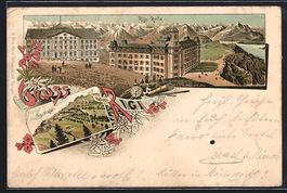 Vorläufer-Lithographie Rigi, 1895, Rigi