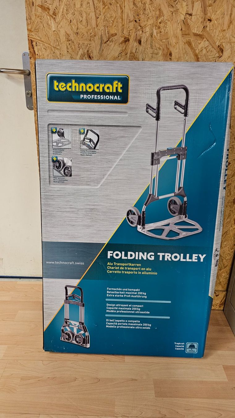 Technocraft Alle Werkzeuge: Sackkarre technocraft Transportkarren 200Kg – Neu und originalverpackt aus Koppigen von Bracher_Mail-House