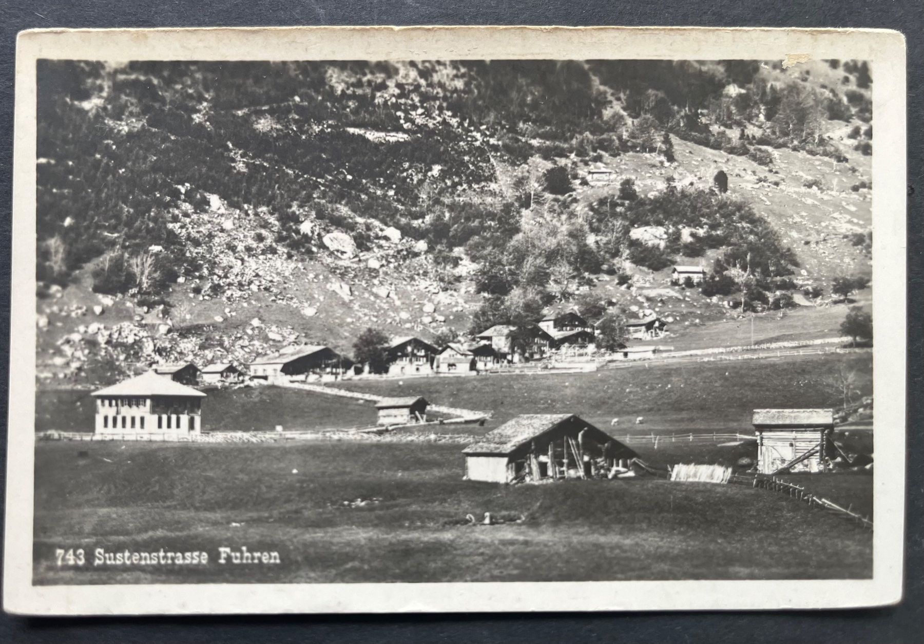 Ansichtskarten: Sustenstrasse Fuhren , ca. 1930 – Gebraucht aus Ostermundigen von DaxKarten-75