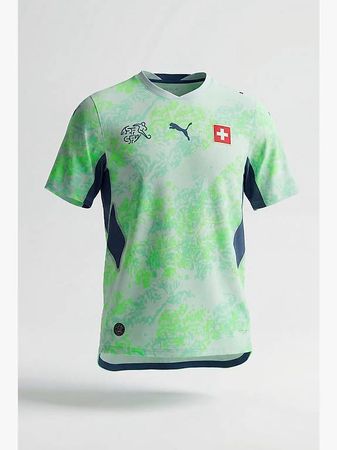 NEU Gr. M PUMA Schweiz Away Replica Fussballtrikot WM 2026