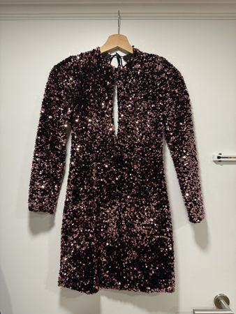 *NEU* Zara Pailletten Kleid