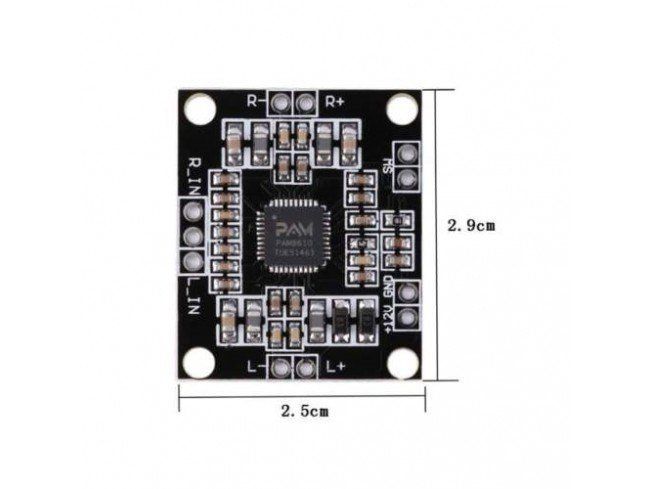 Amplificatori: PAM8610 2x15W Stereo Audio Verstärker – Nuovo e nell'imballaggio originale da Illnau venduto da diy-shop