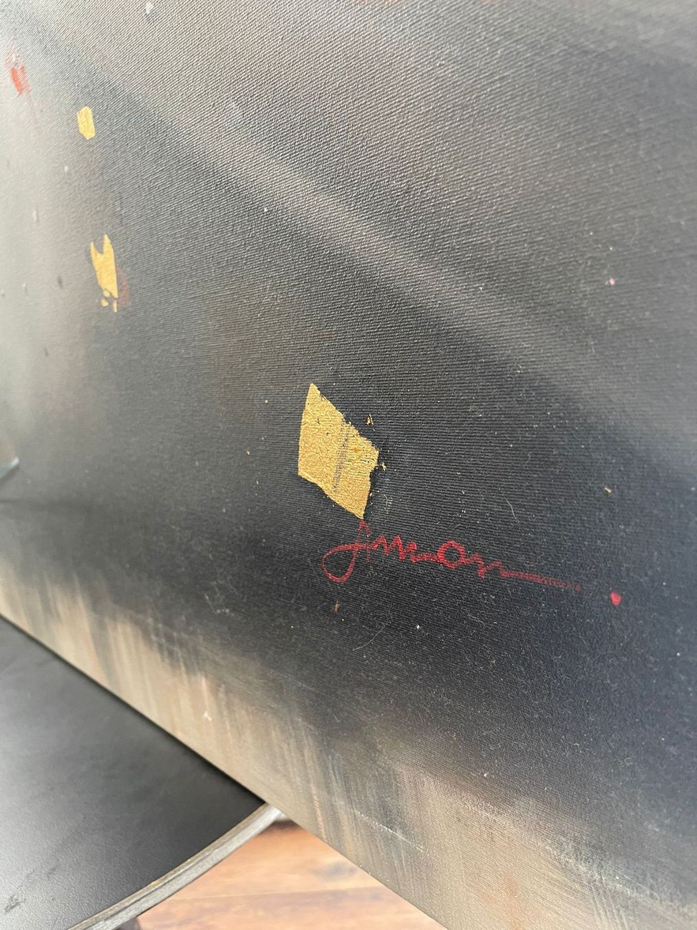 Dipinti: Buddha Gemälde Blattgold verzierung – Usato da Winterthur venduto da whisper 3