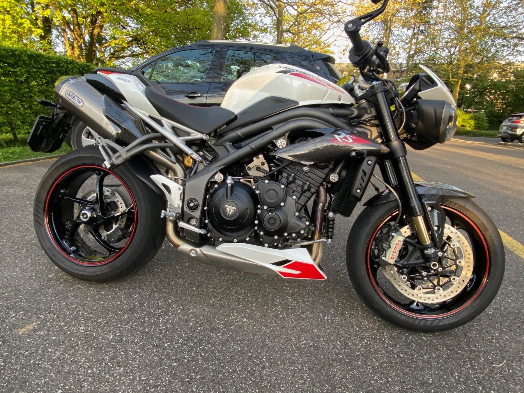 Triumph Strada: TRIUMPH Speed Triple RS Carbon – Usato da Reinach BL venduto da DCastro4