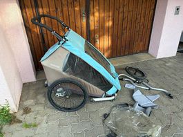 CROOZER Anhänger Kid Plus Zweiplätzer / Velo-Anhänger