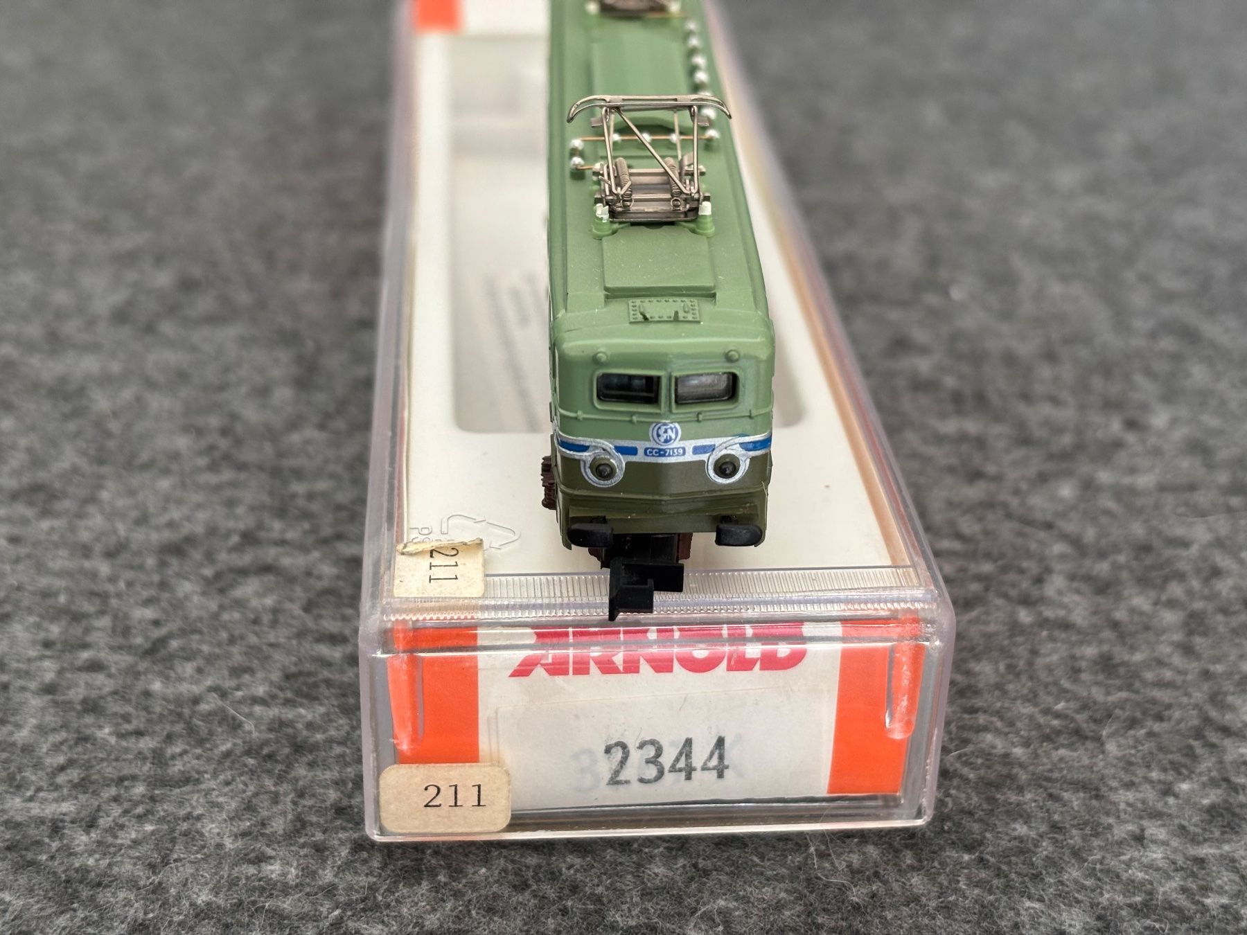 Arnold Modellini di ferrovie: Arnold 2344 Elok CC7139 SNCF – Nuovo e nell'imballaggio originale da Hauterive NE venduto da eriamch 4