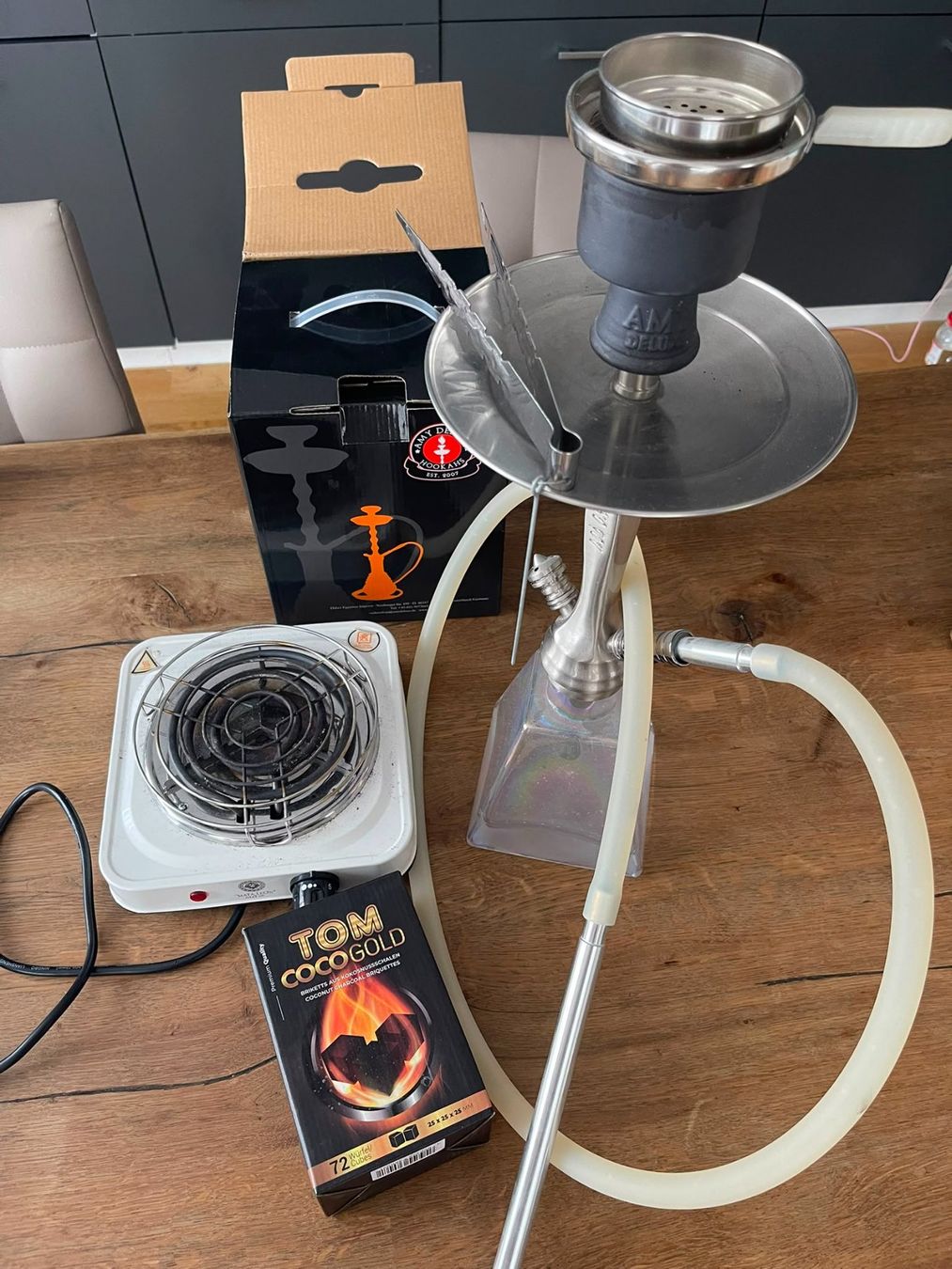 Amy Deluxe Narguilés: AMY Deluxe Shisha Set – D'occasion à Kloten par dermedic22