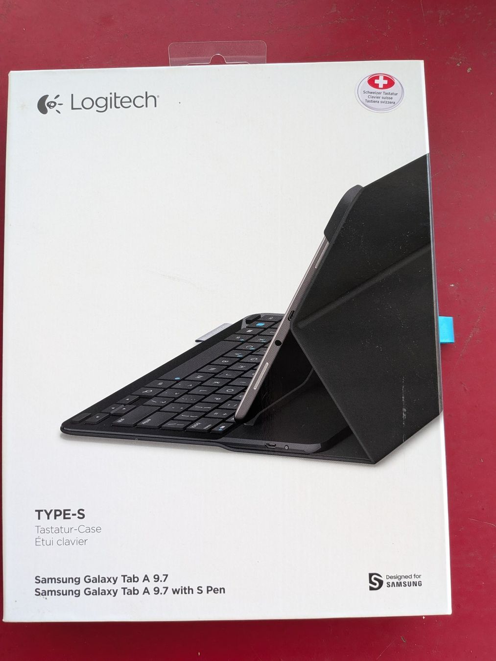 Logitech Tastiere: LOGITECH tastatur-case SAMSUNG galaxy tab a 9.7" – Usato da Bern venduto da vogelpech
