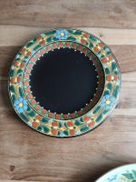 Ceramic plate, Küpfer AG Heimberg, floral decor
