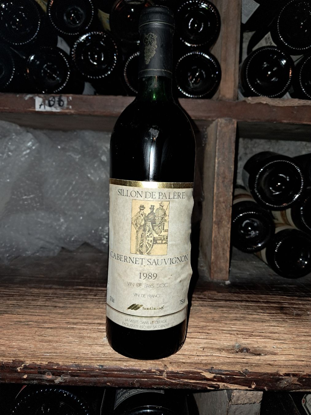 Vino: Sillon de Palère Cabernet Sauvignon 1989 – Nuovo e nell'imballaggio originale da Le locle venduto da juliensaran 1