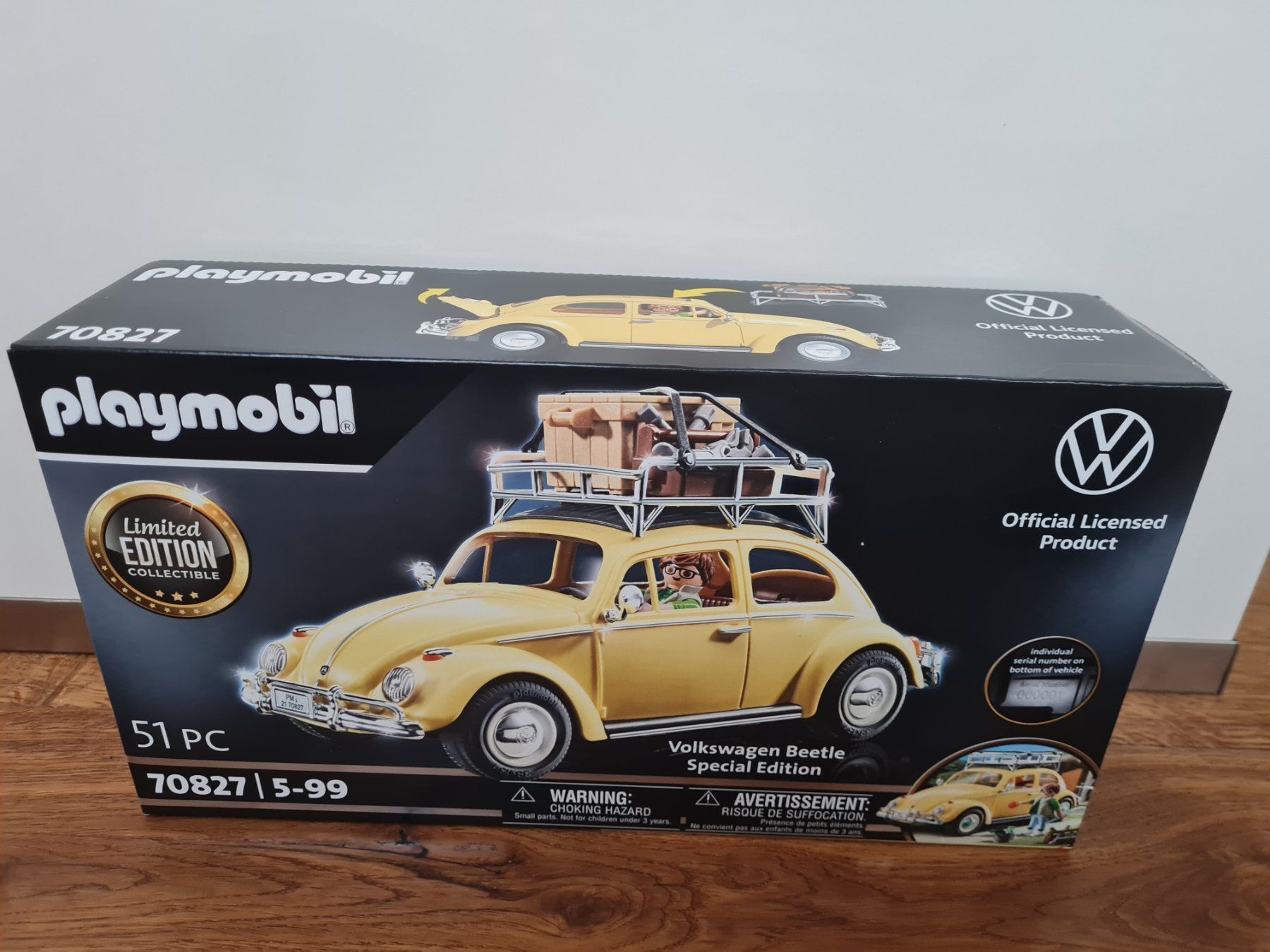 Playmobil 70827 Volkswagen Coccinelle Édition Spéciale Limitée
