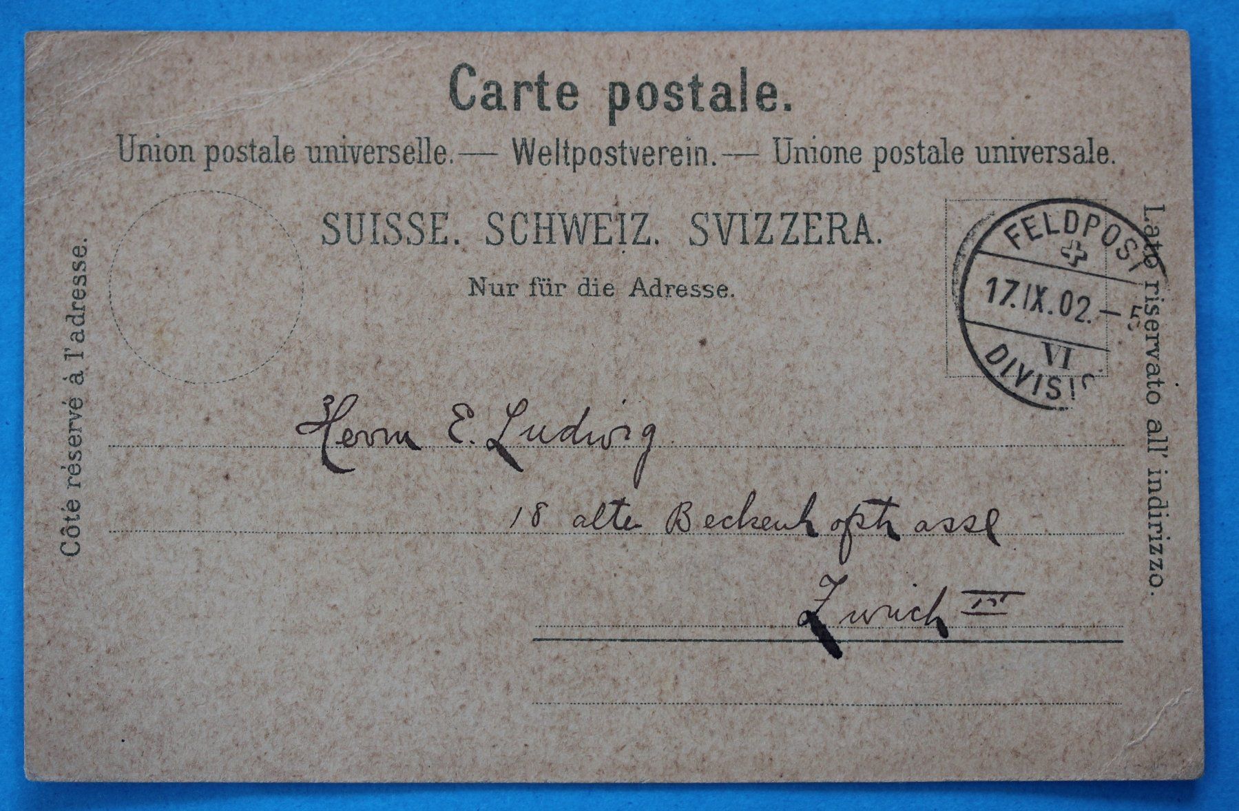 Cartoline postali: WETTSWEIL LITHO AK – Usato da Lotzwil venduto da pirolh 1