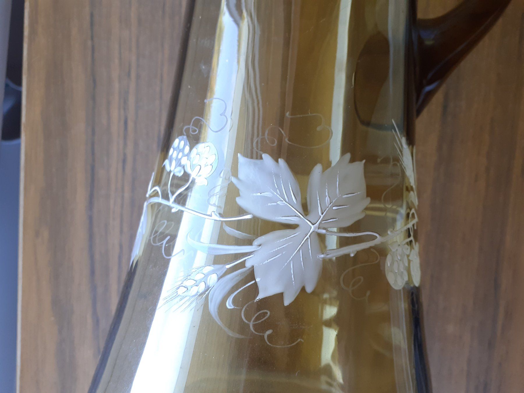 Caraffe: Weinkaraffe 19. Jahrhundert – Usato da Mörschwil venduto da antiksalon 9