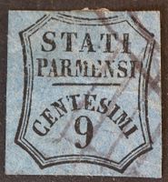 Parma Zeitung MNr. 1 9 Centesimi gestempelt - top Angebot