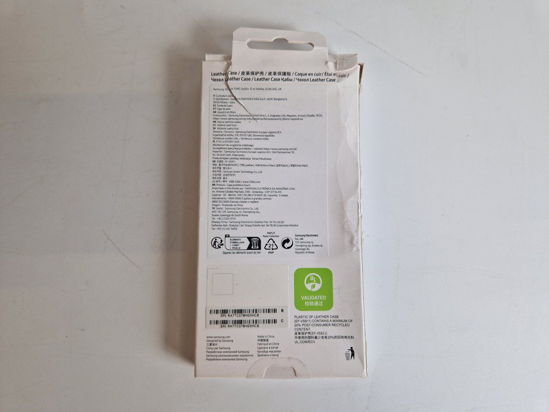 Samsung Cover & Protezioni schermo: Handyhülle  Samsung Galaxy S23 Leder – Nuovo (secondo la descrizione) da Muhen venduto da Restwert_Muhen 2