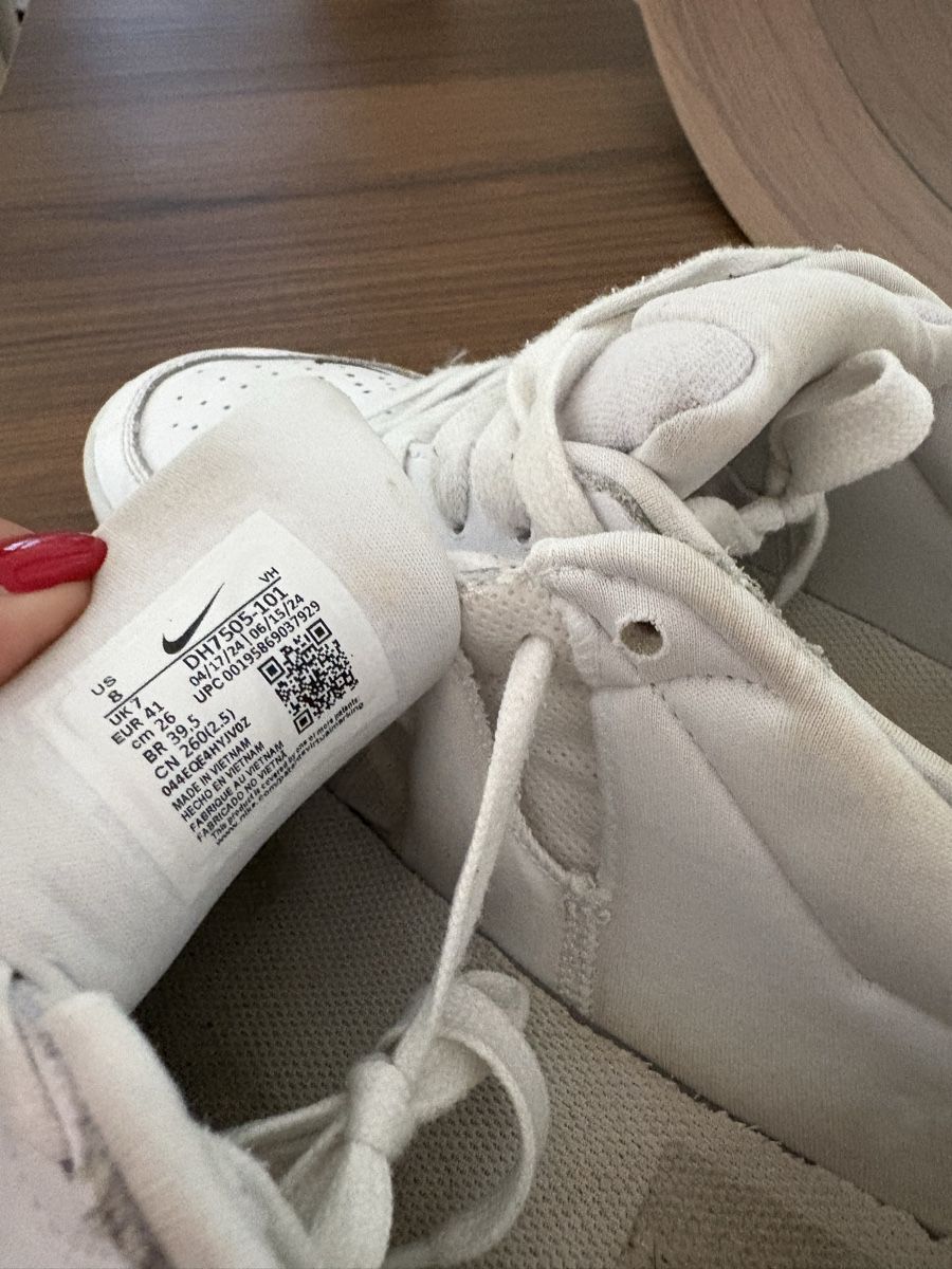 Nike Herrenschuhe: Baskets Nike SB Chron blanc 41  – Gebraucht aus Mont-sur-Lausanne von Melmel83 1