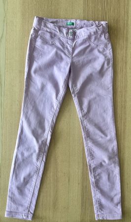 Benetton pantaloni rosa taglia 36 usati