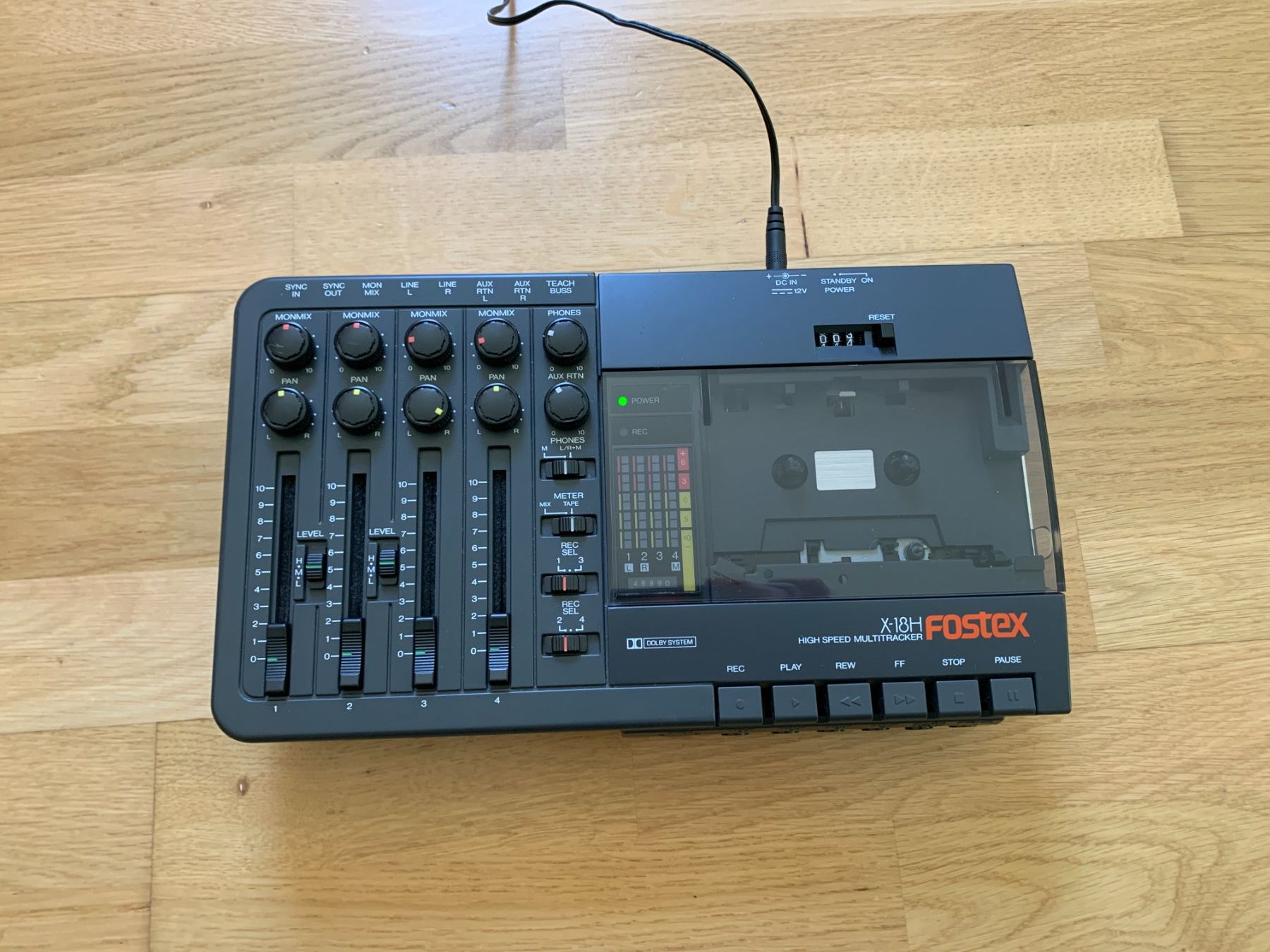 Fostex Registratori: Fostex X-18H Kassetten-Multitracker, VOR GEBOT LESEN – Difettoso da Zürich venduto da lor_s6l8
